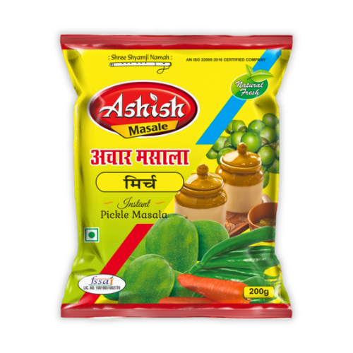 Ashish Masale Instant Pickle Masala (Mirchi) β 200g Ashish Masale Instant Pickle Masala (Mirchi) β 200g
